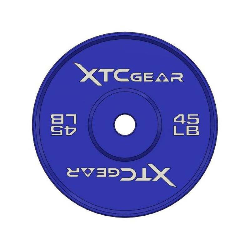 XTC Gear | X-Series IPF Spec Plates - Pounds - XTC Fitness - Exercise Equipment Superstore - Canada - Calibrated Steel Plates