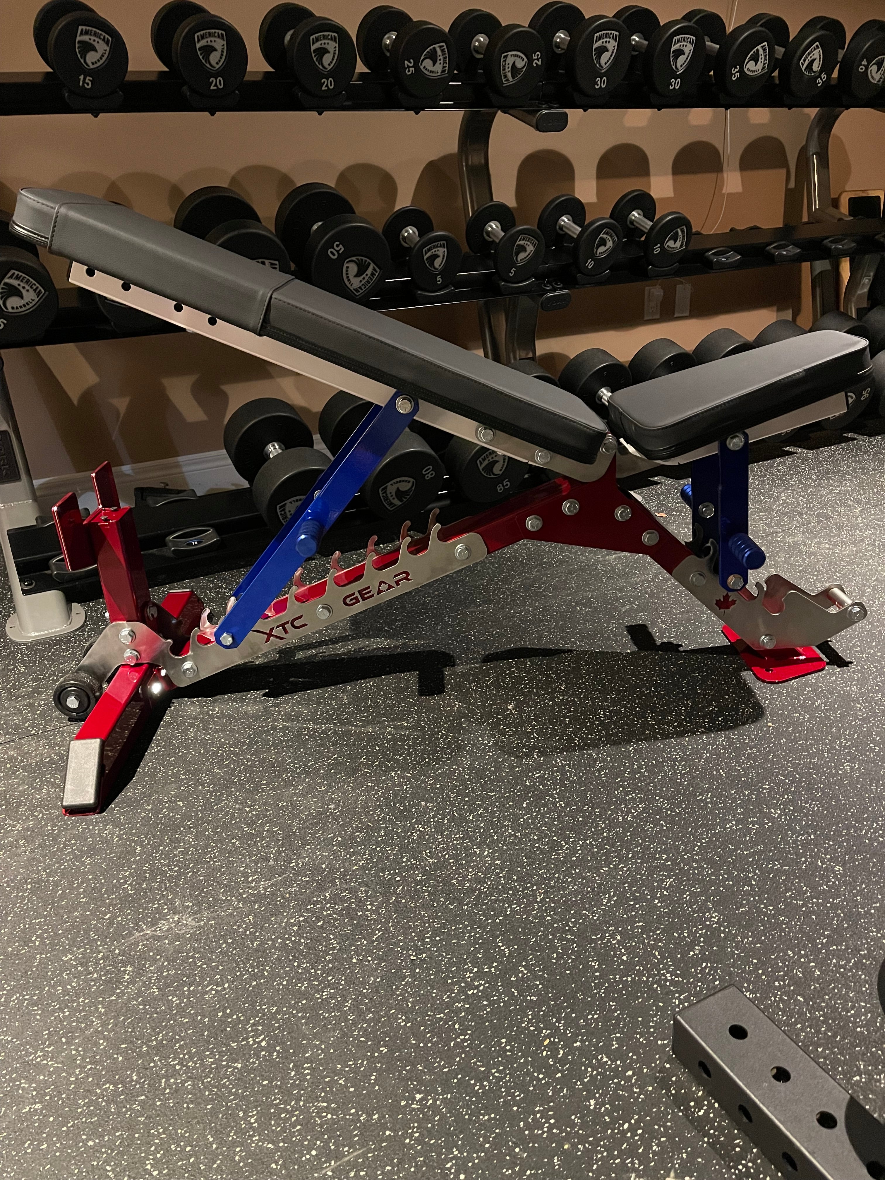 XTC Gear | X-Series Super Bench - XTC Fitness - Exercise Equipment Superstore - Canada - Adjustable Bench FI