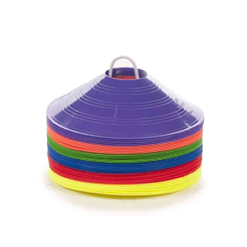 Concorde | Rainbow Saucer Cone Marker 36 Pack - XTC Fitness - Exercise Equipment Superstore - Canada - Cones