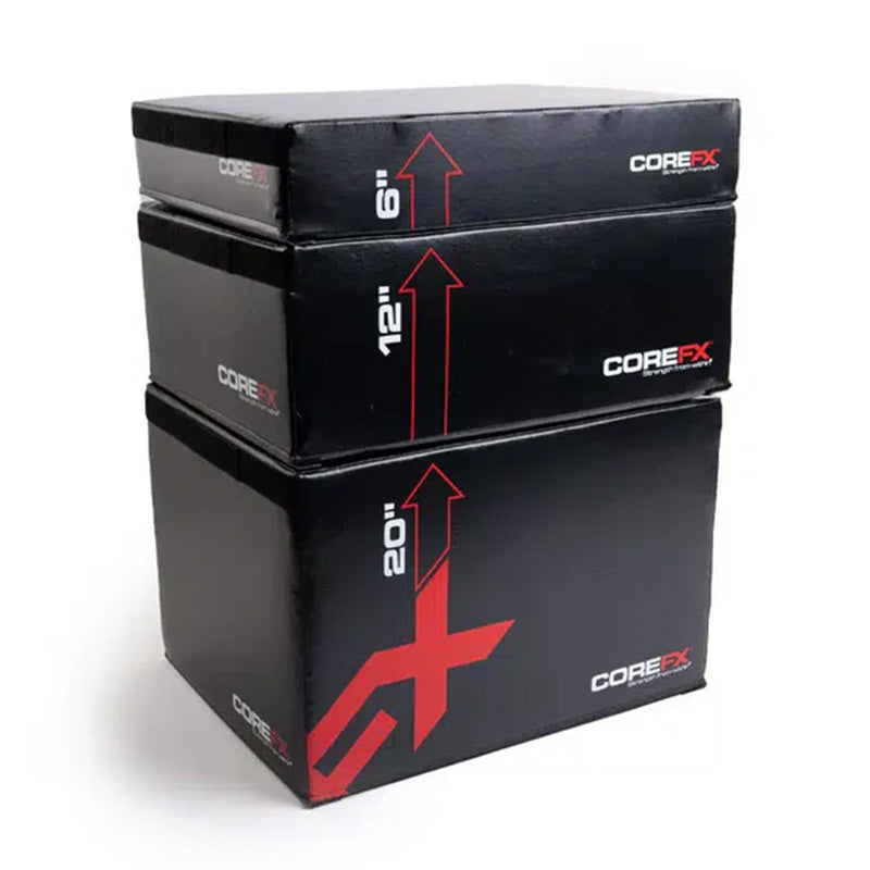 COREFX | Foam Stacking Plyo Boxes - XTC Fitness - Exercise Equipment Superstore - Canada - Plyo Box