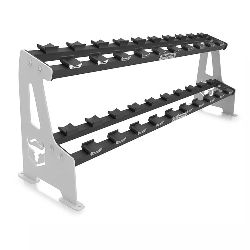 Iron Bull | 2-Tier Commercial Dumbbell Rack - XTC Fitness - Exercise Equipment Superstore - Canada - Dumbbell Storage