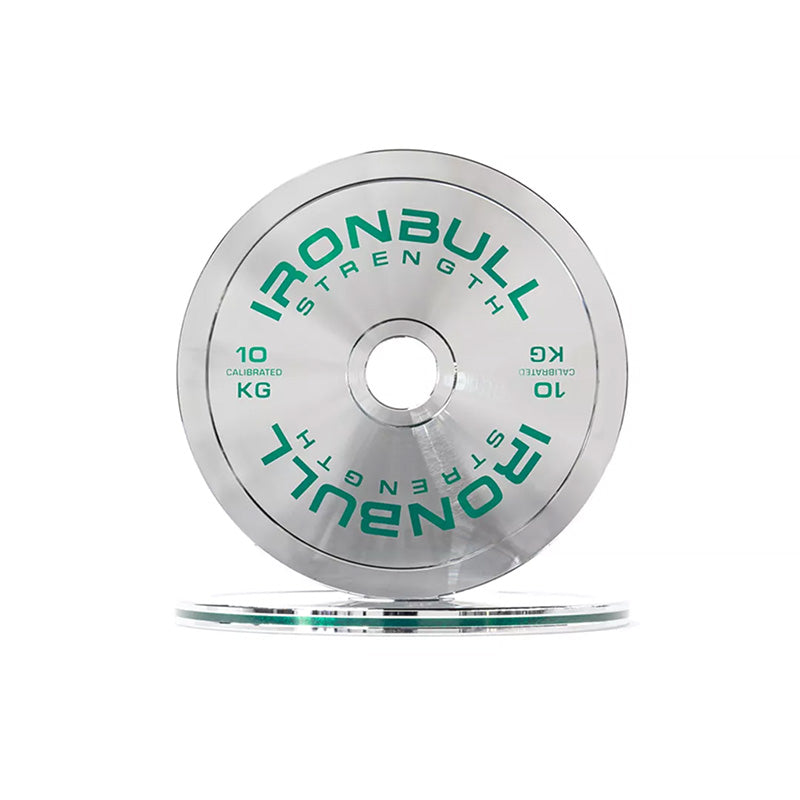 Iron Bull | Calibrated Chrome Weight Plates (Kg) - XTC Fitness - Exercise Equipment Superstore - Canada - Calibrated Steel Plates