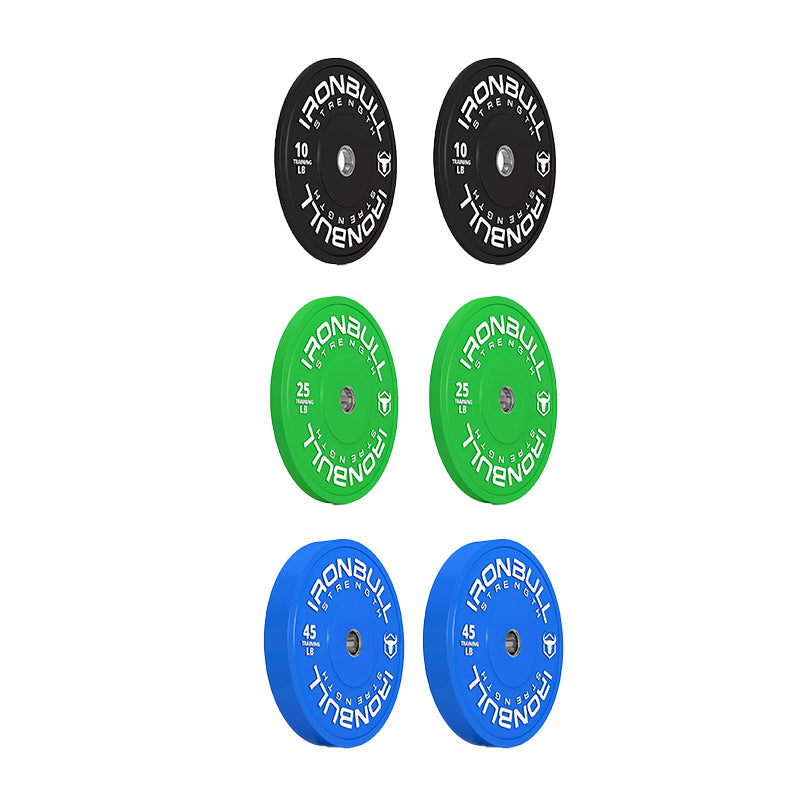 Iron Bull | Colored Training Bumper Plates - Pounds - XTC Fitness - Exercise Equipment Superstore - Canada - Training Bumper Plates