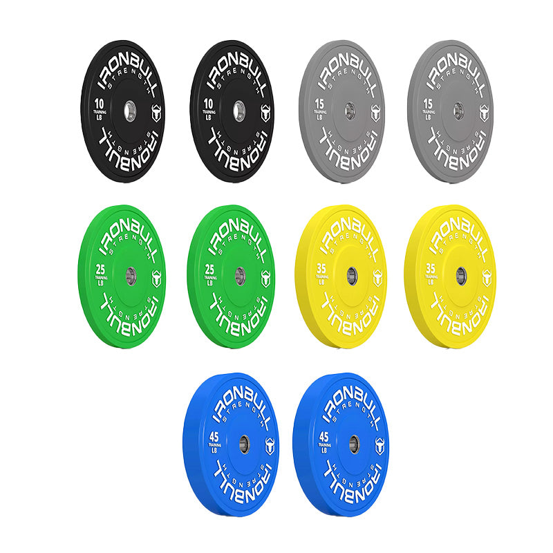 Iron Bull | Colored Training Bumper Plates - Pounds - XTC Fitness - Exercise Equipment Superstore - Canada - Training Bumper Plates