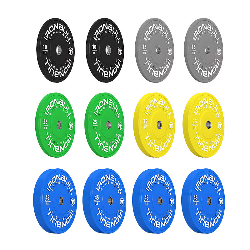 Iron Bull | Colored Training Bumper Plates - Pounds - XTC Fitness - Exercise Equipment Superstore - Canada - Training Bumper Plates
