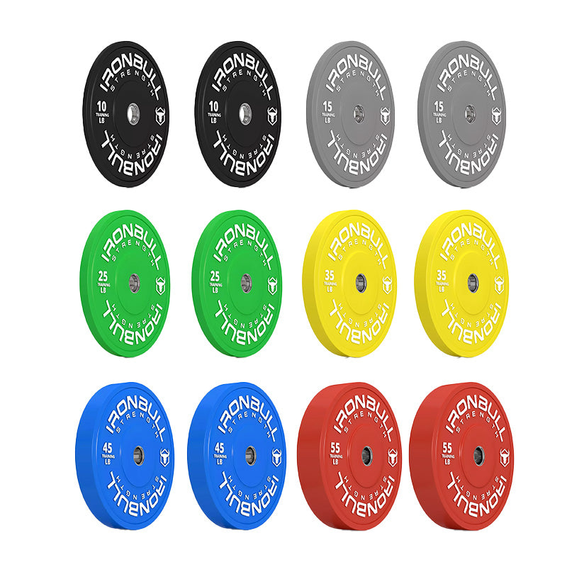 Iron Bull | Colored Training Bumper Plates - Pounds - XTC Fitness - Exercise Equipment Superstore - Canada - Training Bumper Plates
