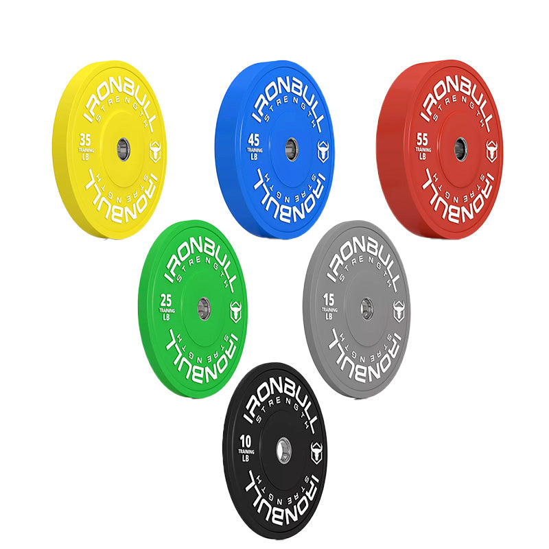 Iron Bull | Colored Training Bumper Plates - Pounds - XTC Fitness - Exercise Equipment Superstore - Canada - Training Bumper Plates