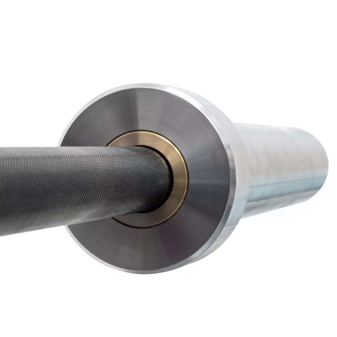 Iron Bull | Competition Women Bar - Black Chrome - XTC Fitness - Exercise Equipment Superstore - Canada - Olympic Lifting Barbell