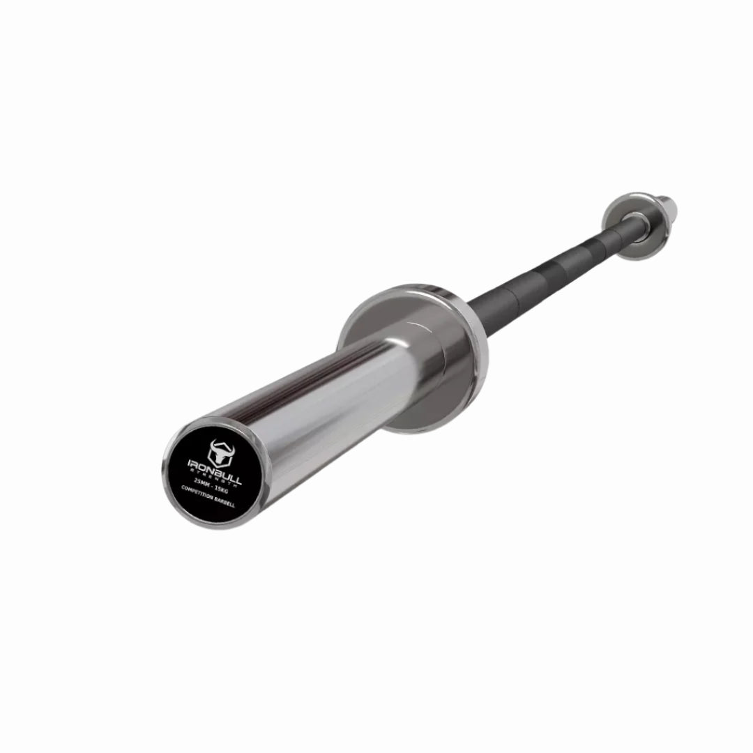 Iron Bull | Competition Women Bar - Black Chrome - XTC Fitness - Exercise Equipment Superstore - Canada - Olympic Lifting Barbell