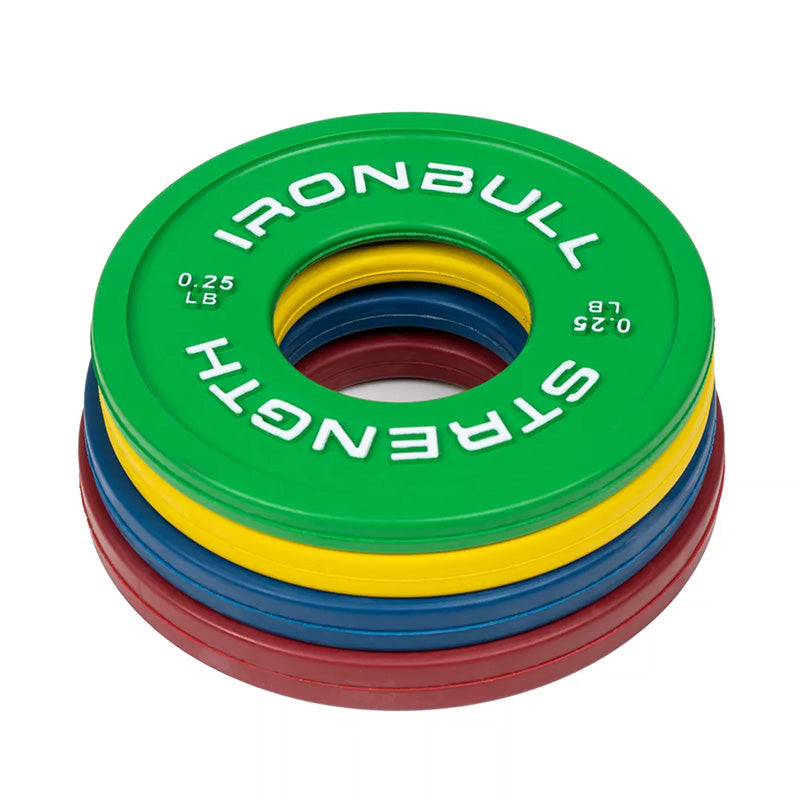 Iron Bull | Fractional Plates (Pounds) - XTC Fitness - Exercise Equipment Superstore - Canada - Rubber Coated Olympic Plates
