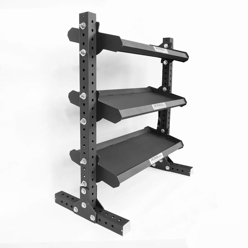 Iron Bull | HDR Hex Dumbbell Rack 42" | 3-Tier - XTC Fitness - Exercise Equipment Superstore - Canada - Dumbbell Storage