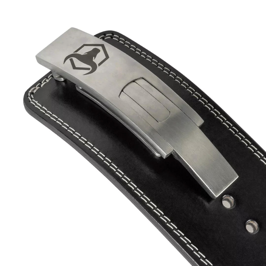 Iron Bull | Premium 4" Lever Belt - 10mm - XTC Fitness - Exercise Equipment Superstore - Canada - Leather Powerlifting Belt