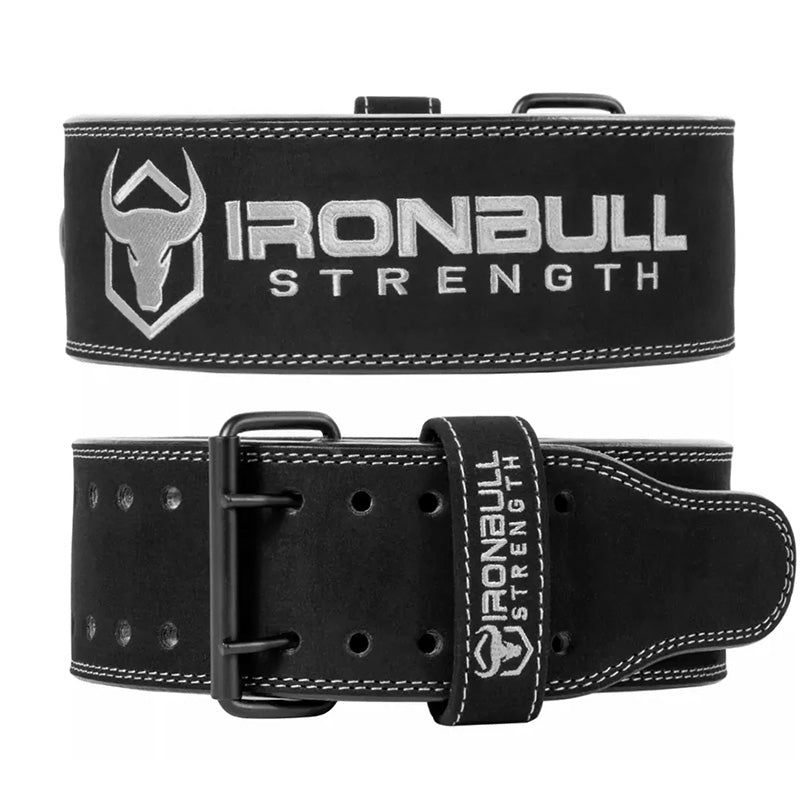 Iron Bull | Double Prong Powerlifting Belt - 10mm - XTC Fitness - Exercise Equipment Superstore - Canada - Leather Powerlifting Belt