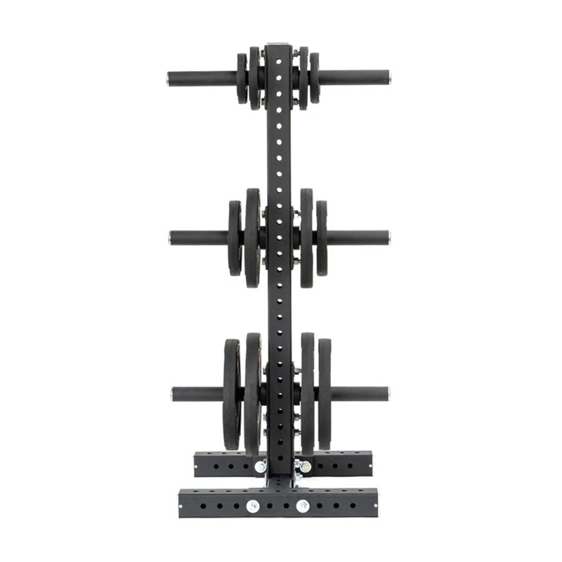 Iron Bull | Olympic Weight Plate Tree - XTC Fitness - Exercise Equipment Superstore - Canada - Olympic Plate Storage