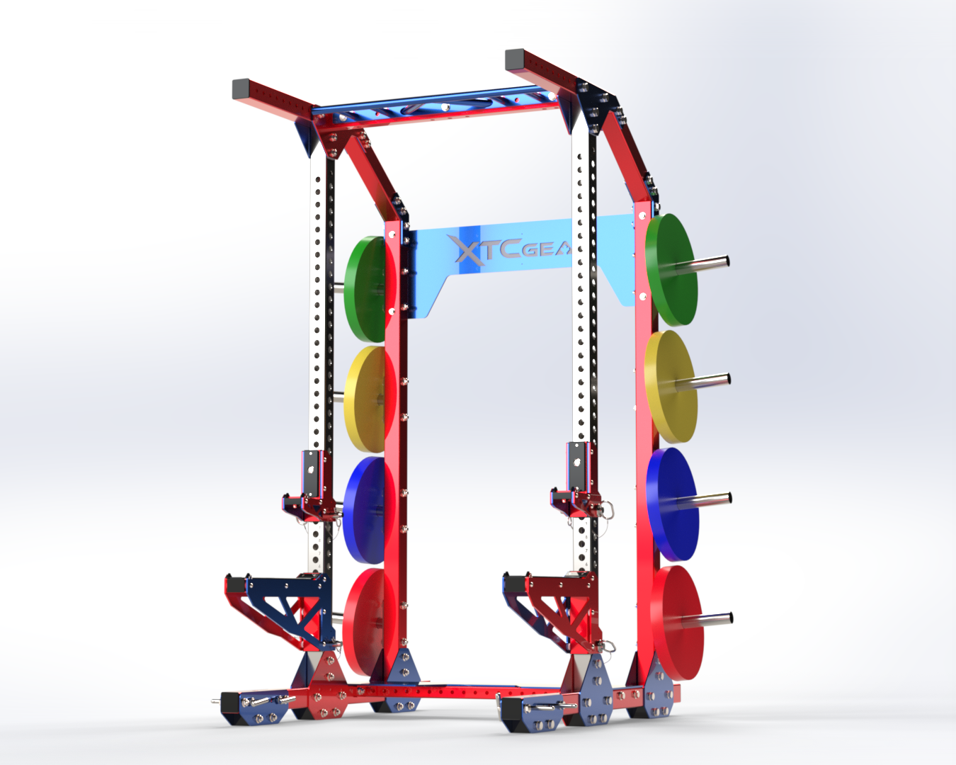 XTC Gear | Elite Series Half Rack - XTC Fitness - Exercise Equipment Superstore - Canada - Half Rack