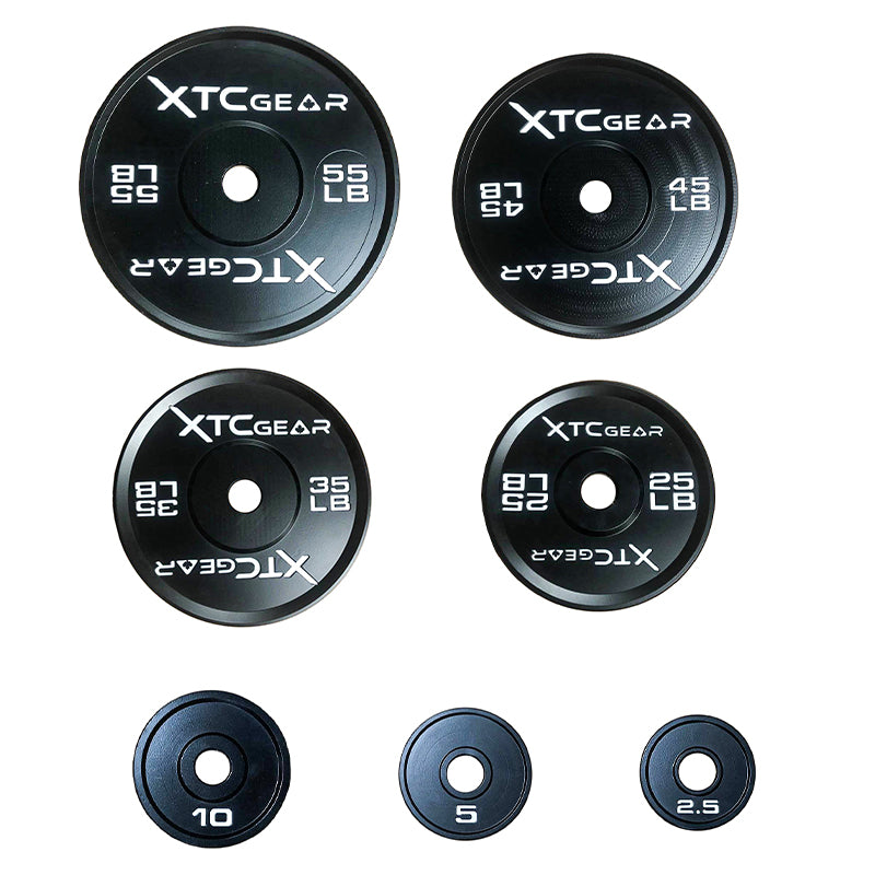 XTC Gear | Athletic Series Calibrated Plates - XTC Fitness - Exercise Equipment Superstore - Canada - Calibrated Steel Plates