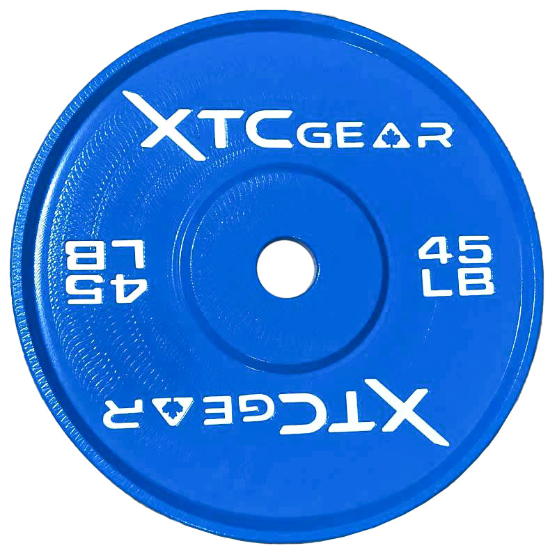 XTC Gear | X-Series IPF Spec Plates - Pounds - XTC Fitness - Exercise Equipment Superstore - Canada - Calibrated Steel Plates