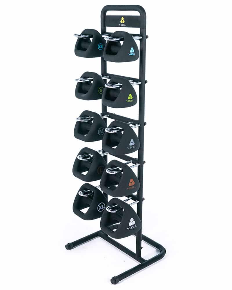 YBell | YBell Vertical Rack - XTC Fitness - Exercise Equipment Superstore - Canada - Dumbbell Storage