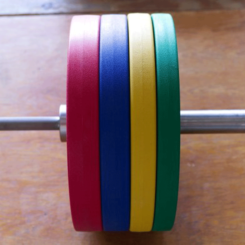 American Barbell | Bumper Plates - Color Urethane Pro Series - Pounds - XTC Fitness - Exercise Equipment Superstore - Canada - Competition Bumper Plates