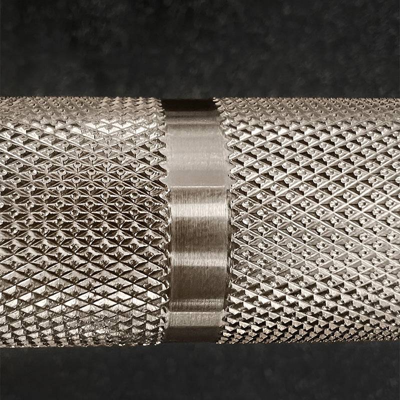 American Barbell | Olympic Barbell - The Chewy Bar - 20Kg Stainless Steel Shaft w/ Hard Chrome Sleeve - XTC Fitness - Exercise Equipment Superstore - Canada - Powerlifting Barbell