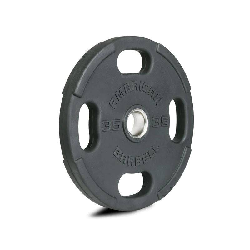 American Barbell | Olympic Plates - Rubber Coated - XTC Fitness - Exercise Equipment Superstore - Canada - Rubber Coated Olympic Plates