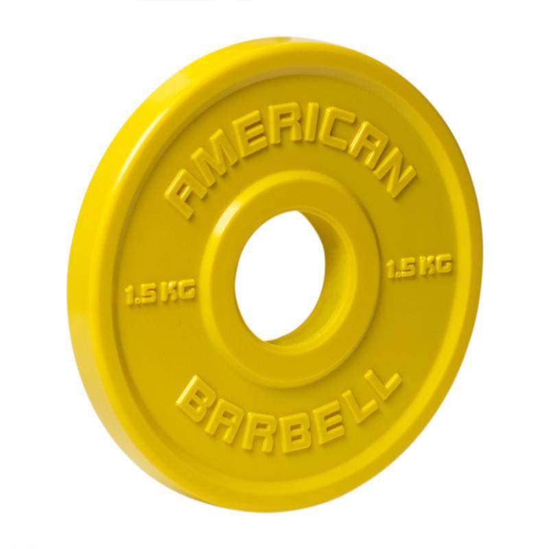 American Barbell | Urethane Fractional Plates - Kilos - XTC Fitness - Exercise Equipment Superstore - Canada - Fractional Plates