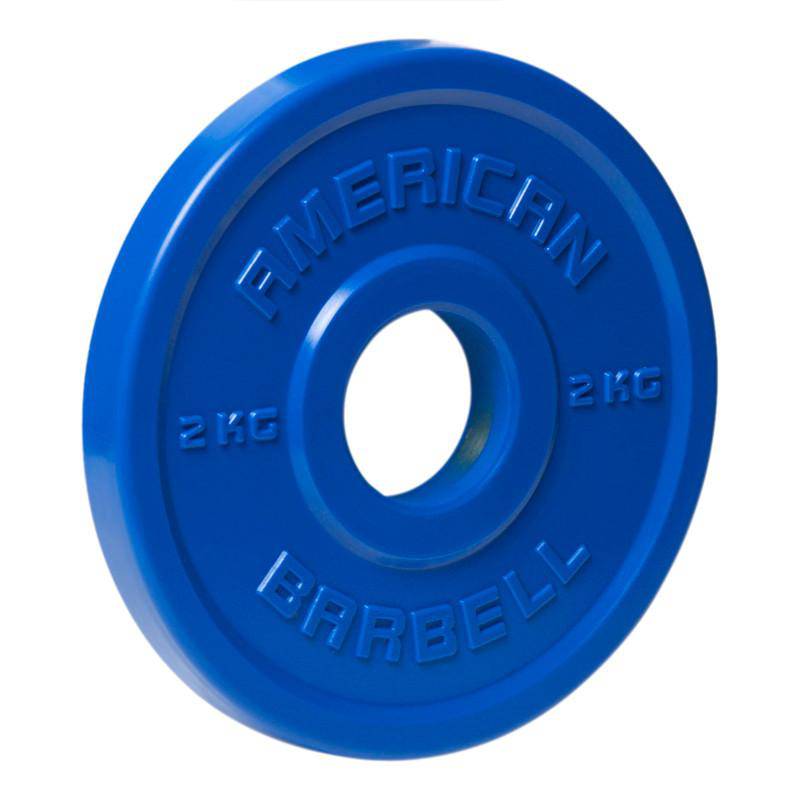 American Barbell | Urethane Fractional Plates - Kilos - XTC Fitness - Exercise Equipment Superstore - Canada - Fractional Plates