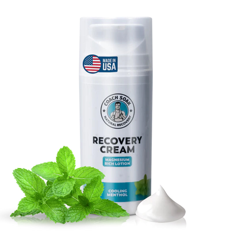 Coach Soak | Magnesium Recovery Cream - XTC Fitness - Exercise Equipment Superstore - Canada - Lotion & Moisturizer