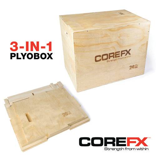 COREFX | 3-in-1 Plyo Box - XTC Fitness - Exercise Equipment Superstore - Canada - Plyo Box