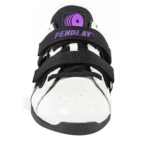 Do-Win | Pendlay Weightlifting Shoes - 3/4" - White/Purple - XTC Fitness - Exercise Equipment Superstore - Canada - Shoes