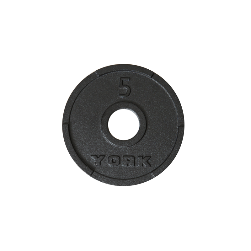 York Barbell | Olympic Plates - G-2 - XTC Fitness - Exercise Equipment Superstore - Canada - Cast Iron Olympic Plates