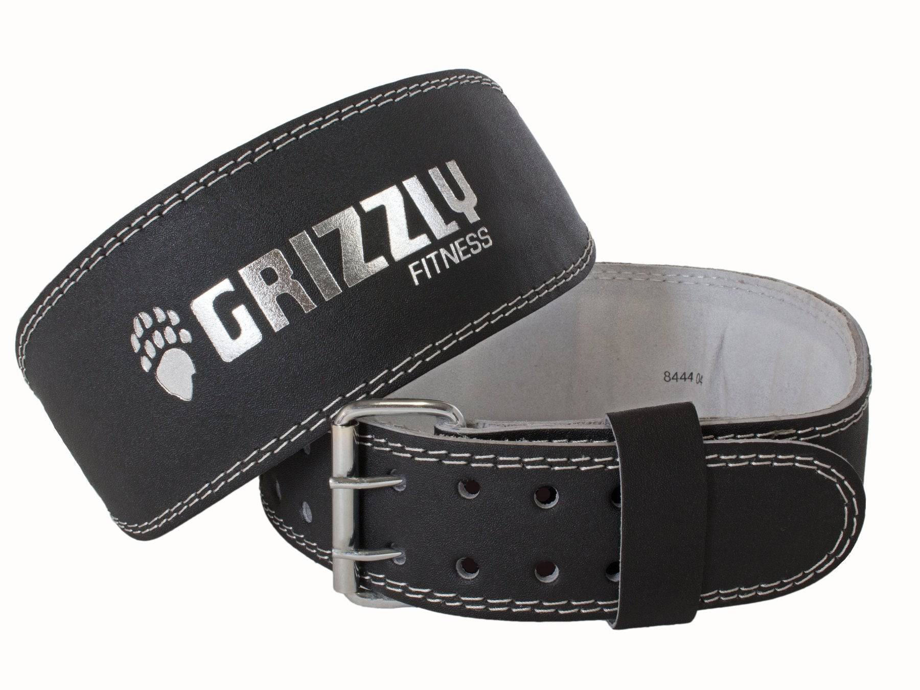 Grizzly Fitness | Padded Pacesetter Training Belt - XTC Fitness - Exercise Equipment Superstore - Canada - Leather Weightlifting Belt
