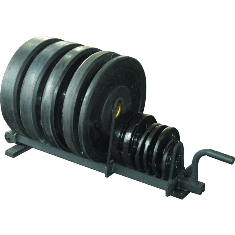 York Barbell | Horizontal Weight Plate Rack - XTC Fitness - Exercise Equipment Superstore - Canada - Olympic Plate Storage