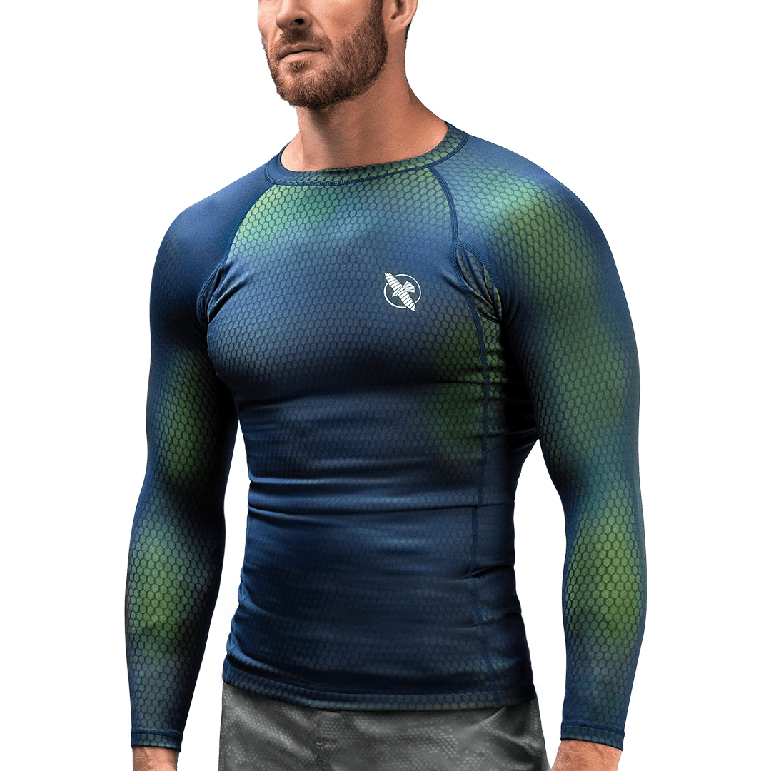 Hayabusa | Fusion Long Sleeve Rash Guard - XTC Fitness - Exercise Equipment Superstore - Canada - Rash Guard