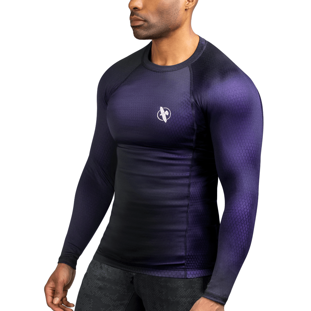 Hayabusa | Fusion Long Sleeve Rash Guard - XTC Fitness - Exercise Equipment Superstore - Canada - Rash Guard