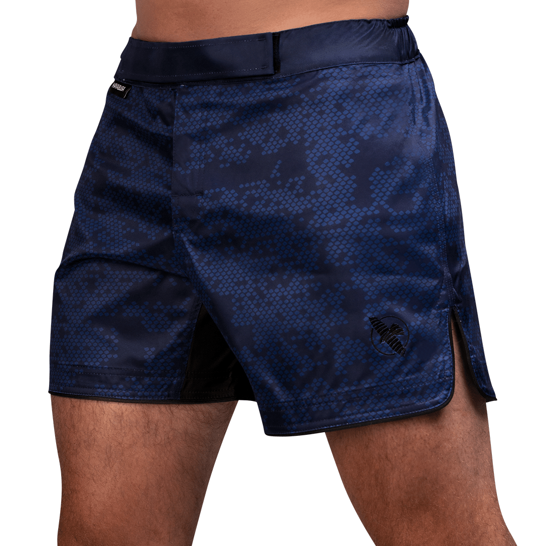 Hayabusa | Hexagon Mid-Thigh Fight Shorts - XTC Fitness - Exercise Equipment Superstore - Canada - Grappling Shorts