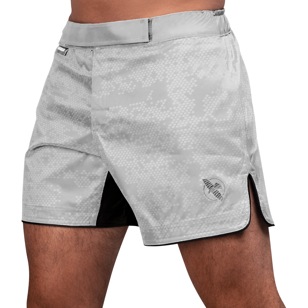 Hayabusa | Hexagon Mid-Thigh Fight Shorts - XTC Fitness - Exercise Equipment Superstore - Canada - Grappling Shorts