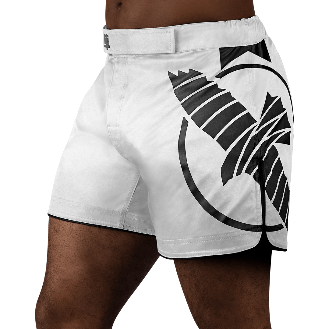 Hayabusa | Icon Mid-Thigh Fight Shorts - XTC Fitness - Exercise Equipment Superstore - Canada - Kickboxing Shorts