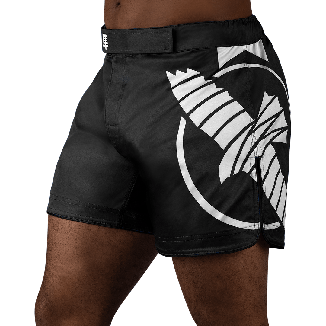 Hayabusa | Icon Mid-Thigh Fight Shorts - XTC Fitness - Exercise Equipment Superstore - Canada - Kickboxing Shorts