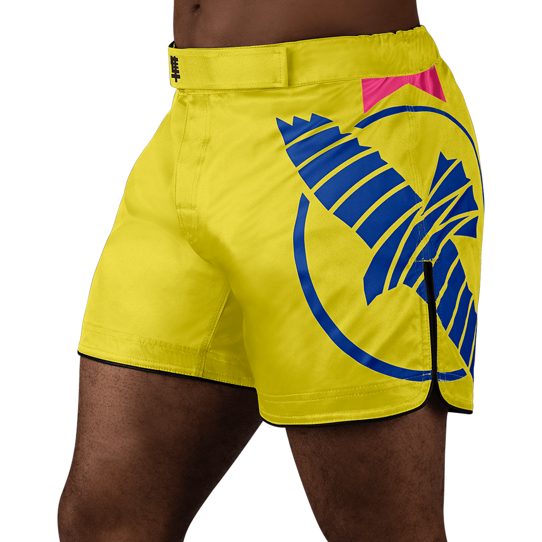 Hayabusa | Icon Mid-Thigh Fight Shorts - XTC Fitness - Exercise Equipment Superstore - Canada - Kickboxing Shorts