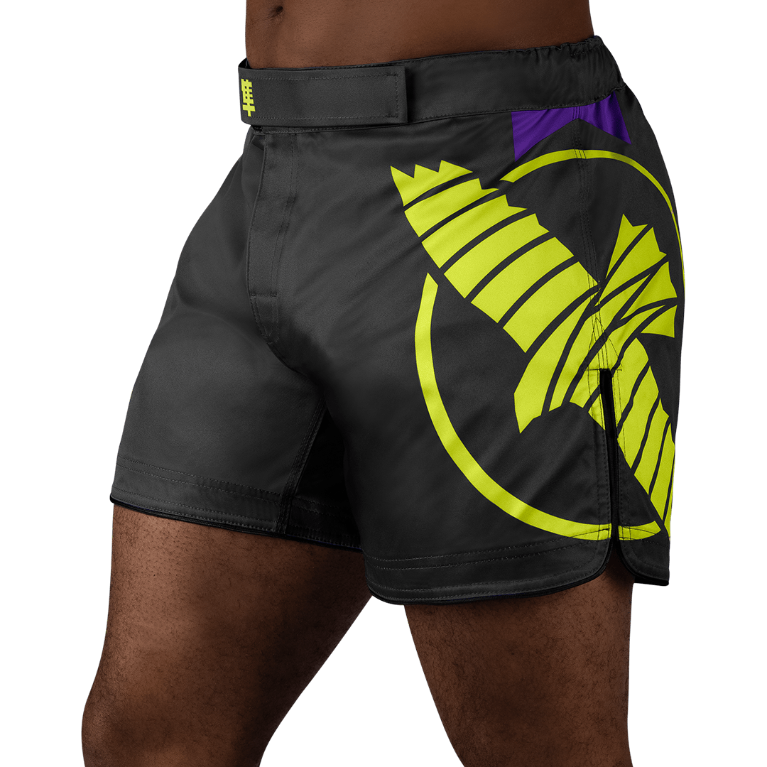Hayabusa | Icon Mid-Thigh Fight Shorts - XTC Fitness - Exercise Equipment Superstore - Canada - Kickboxing Shorts