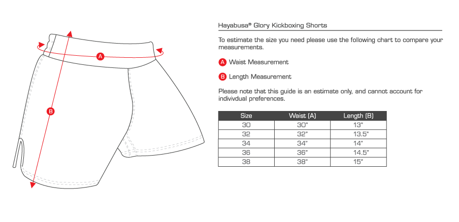 Hayabusa | Kickboxing Shorts - XTC Fitness - Exercise Equipment Superstore - Canada - Kickboxing Shorts