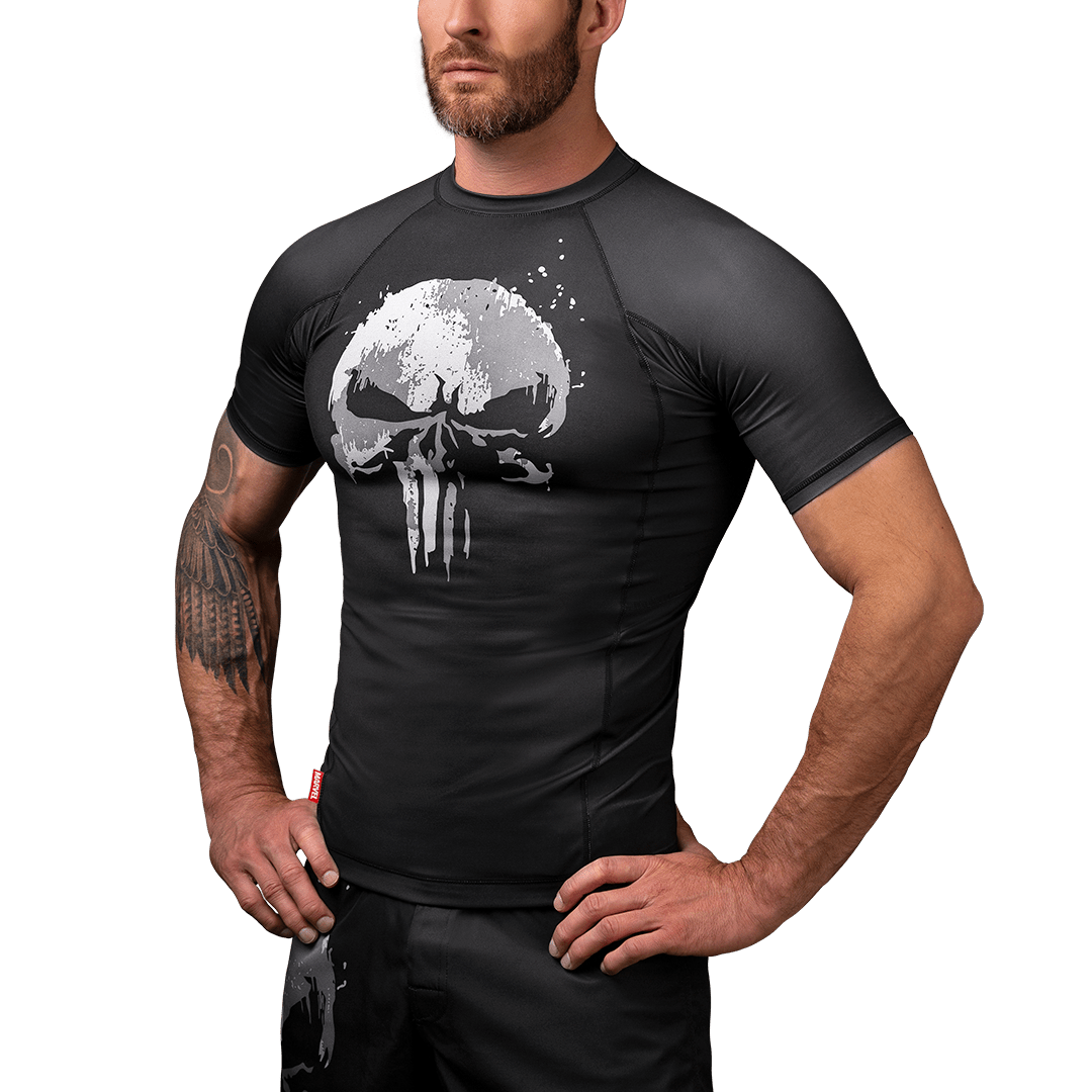 Hayabusa | Marvel's The Punisher Short Sleeve Rash Guard - XTC Fitness - Exercise Equipment Superstore - Canada - Short Sleeve