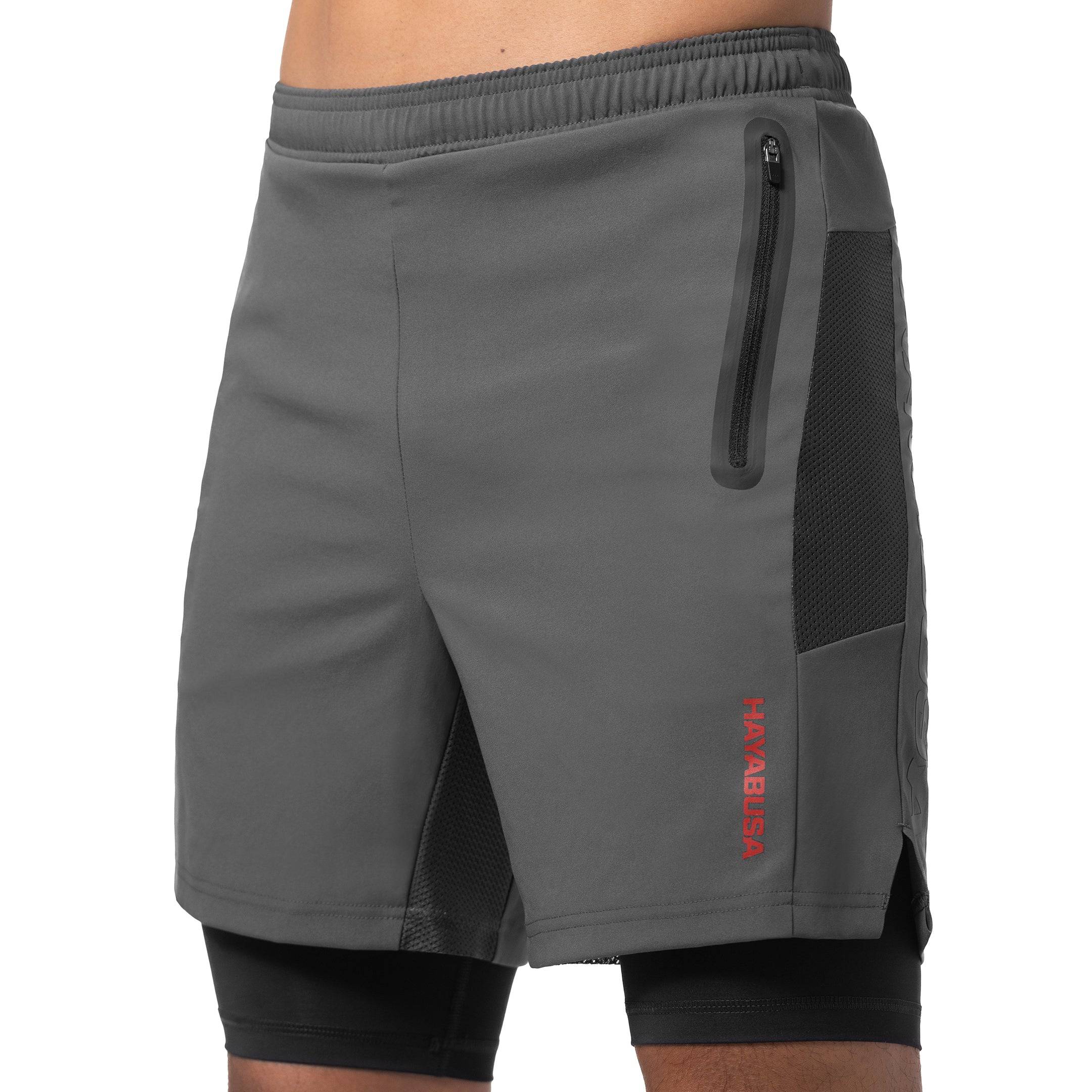 Hayabusa | Men’s Layered Performance Shorts - XTC Fitness - Exercise Equipment Superstore - Canada - Shorts