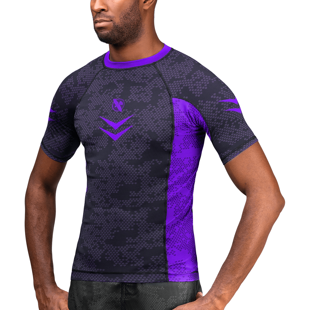 Hayabusa | Ranked Short Sleeve Rash Guard - XTC Fitness - Exercise Equipment Superstore - Canada - Short Sleeve
