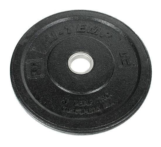 Hi-Temp | Bumper Plates - Black - Pounds - XTC Fitness - Exercise Equipment Superstore - Canada - Training Bumper Plates