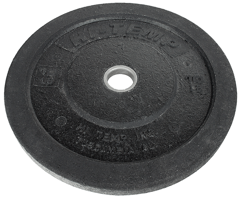 Hi-Temp | Bumper Plates - Black - Pounds - XTC Fitness - Exercise Equipment Superstore - Canada - Training Bumper Plates