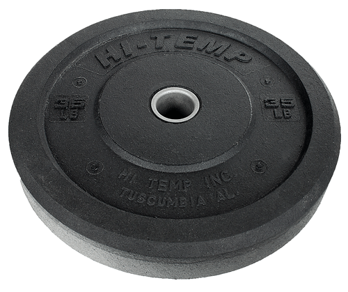 Hi-Temp | Bumper Plates - Black - Pounds - XTC Fitness - Exercise Equipment Superstore - Canada - Training Bumper Plates