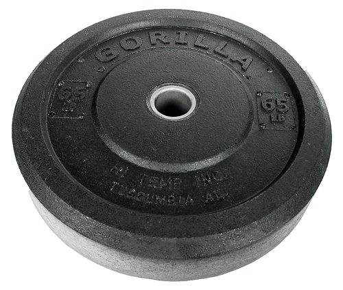 Hi-Temp | Bumper Plates - Black - Pounds - XTC Fitness - Exercise Equipment Superstore - Canada - Training Bumper Plates