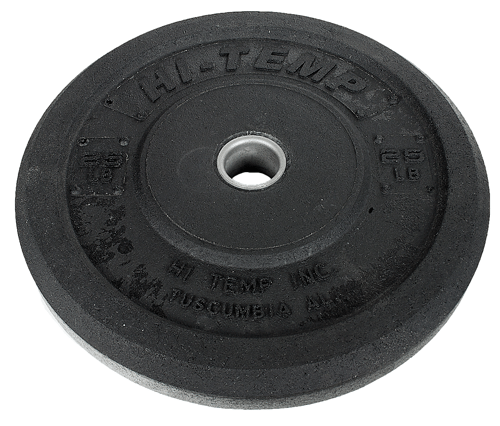 Hi-Temp | Bumper Plates - Black - Pounds - XTC Fitness - Exercise Equipment Superstore - Canada - Training Bumper Plates